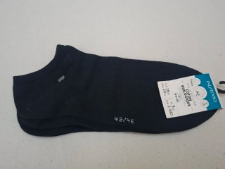 3 Pares Calcetines INEXTENSO Talla 43/46 Negros