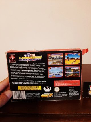 Lamborghini American Challenge SNES