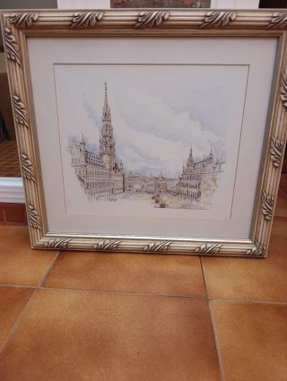 Cuadro Palacio de Bruselas