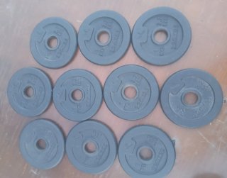 Discos de pesas 1kg (pack 14)