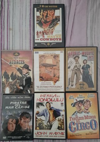 Colección John Wayne DVD Western de 31 Peliculas