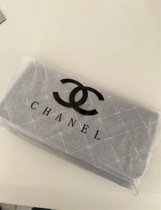 Neceser Chanel Piel Charol Negro