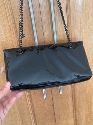 Neceser Chanel Piel Charol Negro
