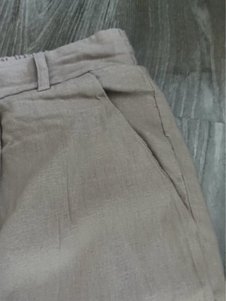 Pantalón Vero Moda Talla M Beige