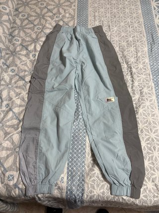 Conjunto Bershka Chandal 1998 Azul/Gris