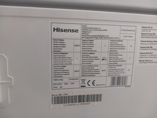 Arcón Congelador Hisense 191L