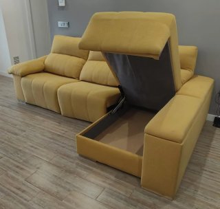 Sofá Chaiselongue Amarillo