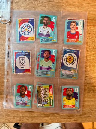 Cromos Panini Mundial 2026 Repetidos World Cup 26