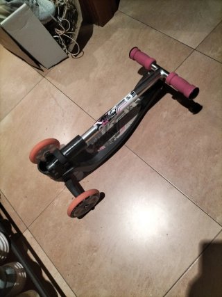 Patinete infantil 3 ruedas rosa