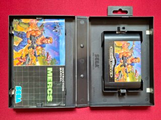 🇪🇸 MERCS SEGA MEGADRIVE PAL COMPLETO