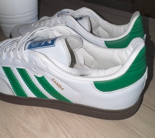 Adidas Samba Verde y Blanco