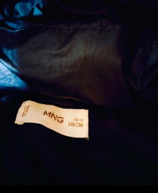Anorak-Abrigo infantil con capucha. Mango