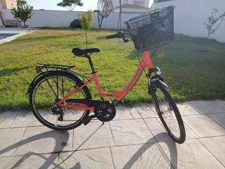 Bicicleta Paseo Rosa Conor