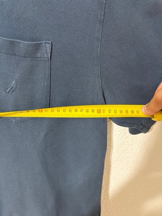 Polo Nautica Vintage Azul Grisáceo