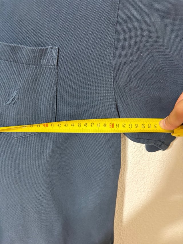 Polo Nautica Vintage Azul Grisáceo