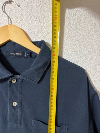 Polo Nautica Vintage Azul Grisáceo