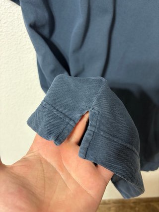 Polo Nautica Vintage Azul Grisáceo