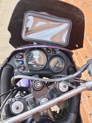 Kawasaki KLE 500 Morado