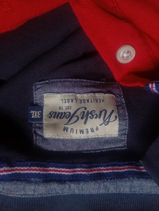 Camisa Polo Manga Larga Vintage