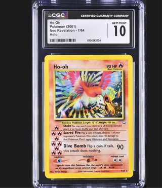 Ho-oh Neo Revelation 7/64 Holo CGC 10
