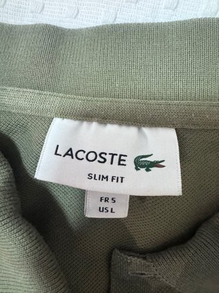 2 Polos Lacoste Slim Fit Talla M