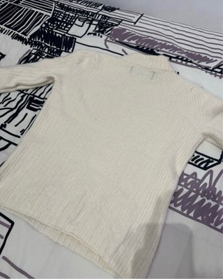 Jersey beige de punto