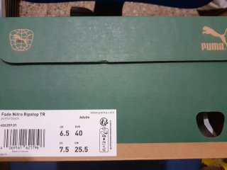 ZAPATILLAS UNISEX PUMA FADE NITRO RIPSTOP TR TALLA
