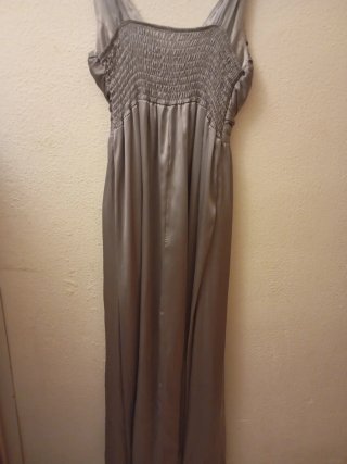 Vestido fiesta gris Talla S/M Con o sin chaqueta
