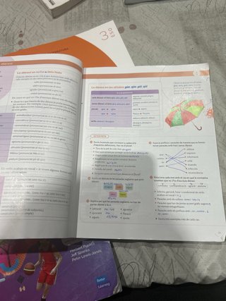 Geografía, catalan y castellano 3 eso