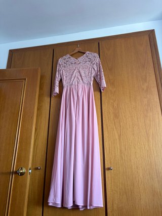 Ajuar de Novia en conjunto Dama de Honor Rosa