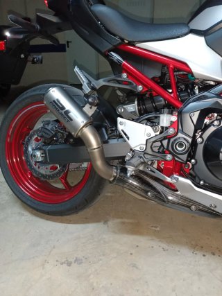 Kawasaki Z900 2023 Roja y Plata 95 cv