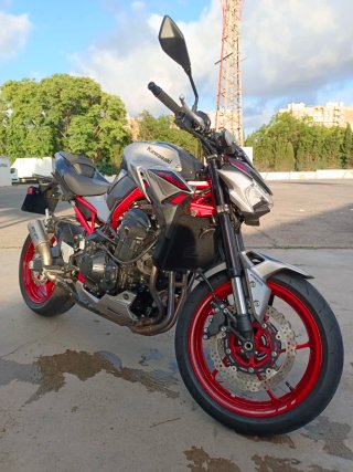 Kawasaki Z900 2023 Roja y Plata 95 cv