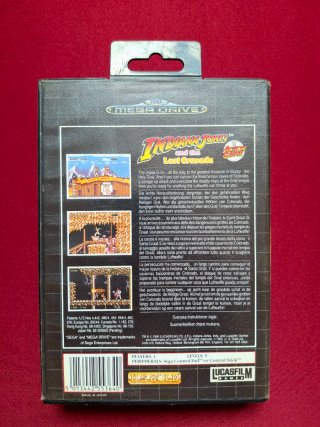 🇪🇸 INDIANA JONES SEGA MEGADRIVE PAL COMPLETO