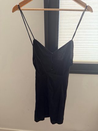 Vestido negro tirantes