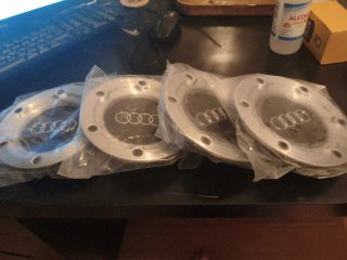 Tapa llanta Audi Plata (Set de 4)