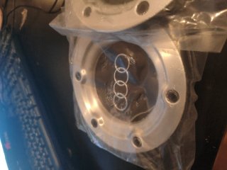 Tapa llanta Audi Plata (Set de 4)