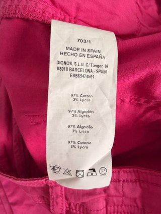 Pantalón Dicktons mujer corte tejano a estrenar