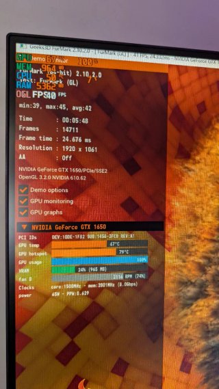 Tarjeta gráfica Gigabyte NVIDIA GeForce GTX 1650.