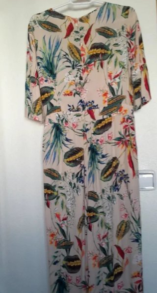 Mono largo estampado floral