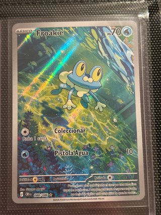 Carta Pokémon Froakie