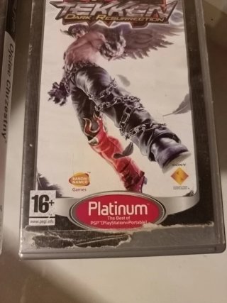 Lote 2 giochi PSP: Tekken, MediEvil, God of Wa