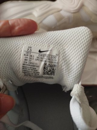 Zapatillas Nike Beige/Blanco Talla 38.5
