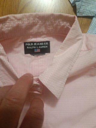 Lote 2 Camisas Mujer Tommy Hilfiger y Polo Jeans