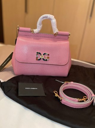 Borsa Sicily Dolce & Gabbana Rosa