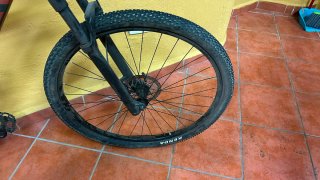 Bicicleta Orbea color rojo