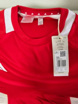 Camiseta Adidas Roja Talla 16 Y