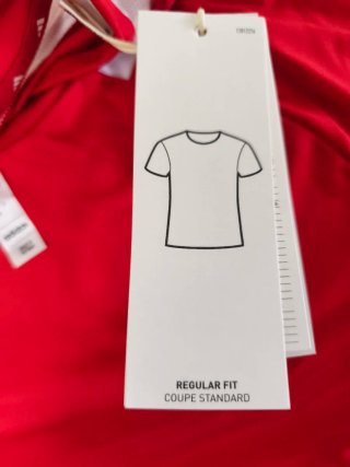Camiseta Adidas Roja Talla 16 Y