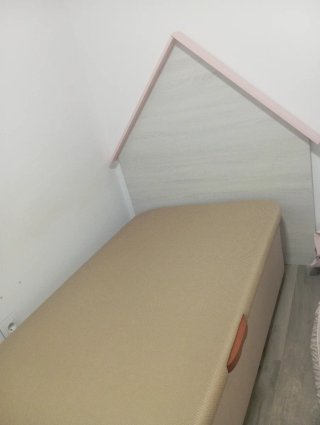 Canapé y cabecero 90 cm