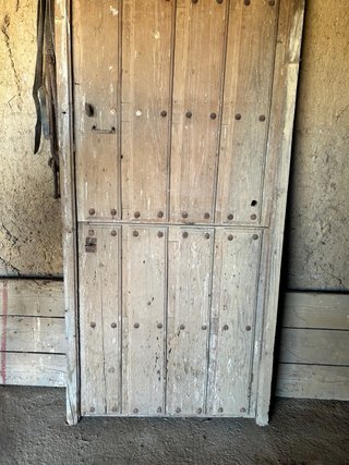 Puertas de madera para bodega