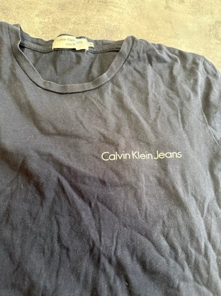 Camiseta Calvin Klein Jeans Azul Marino Talla M